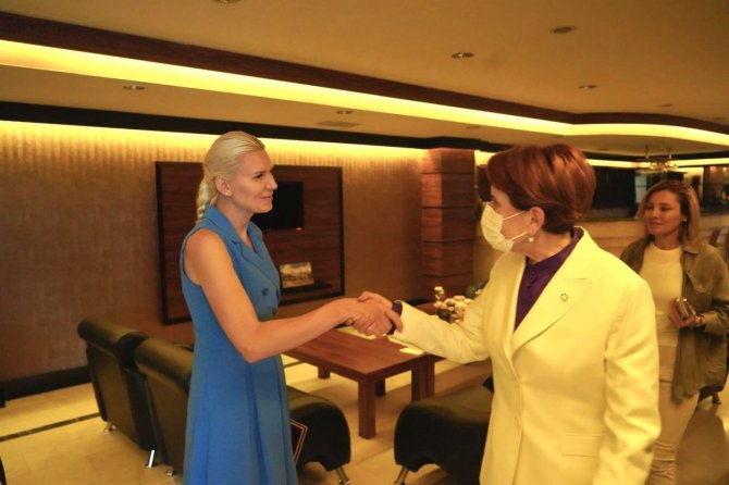 Belediye Başkan Vekili Subaşı, İ̇yi̇ Parti Genel Başkanı Akşener’le Bir Araya Geldi