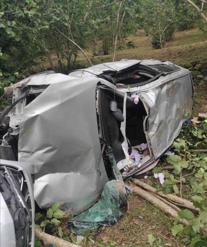 Giresun’da Trafik Kazası :1ölü, 3 Yaralı