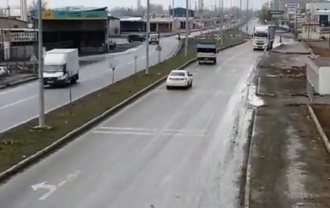 Iğdır’da Dron Destekli Trafik Denetimi
