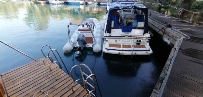 Manavgat Irmağı’nda Tepki Çeken Görüntü