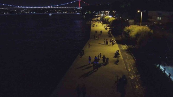 Sarıyer’de Dron Destekli Geniş Çaplı Asayiş Uygulaması