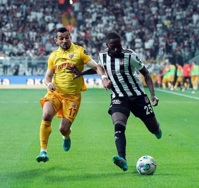 Spor Toto Süper Lig: Beşiktaş: 1 - Kayserispor: 0 (Maç Sonucu)