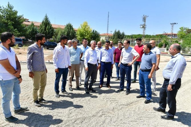 Özal Mahallesine Halı Saha İnşa Ediliyor