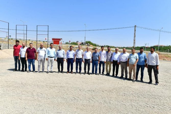 Özal Mahallesine Halı Saha İnşa Ediliyor