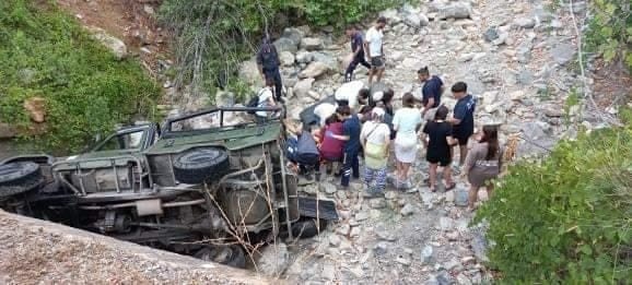 Alanya’da Safari Aracı Şarampole Uçtu: 7 Yaralı