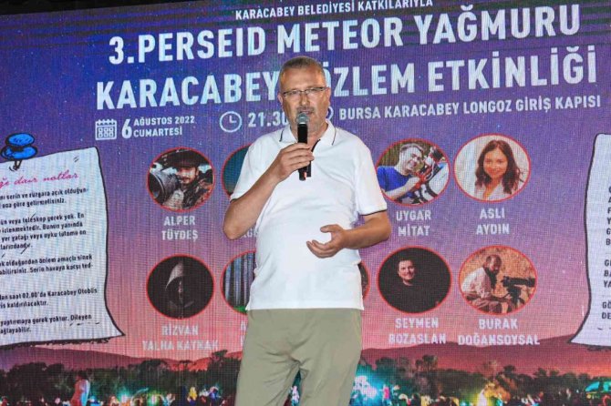 Meteor Yağmuru İçin Binlerce Gökyüzü Meraklısı Karacabey’de Buluştu