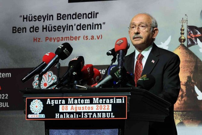 Chp Lideri Kılıçdaroğlu, Aşura Merasimine Katıldı