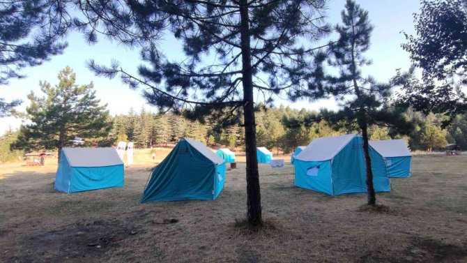 Doğaseverler "Doğa Kampı"nda Buluştu