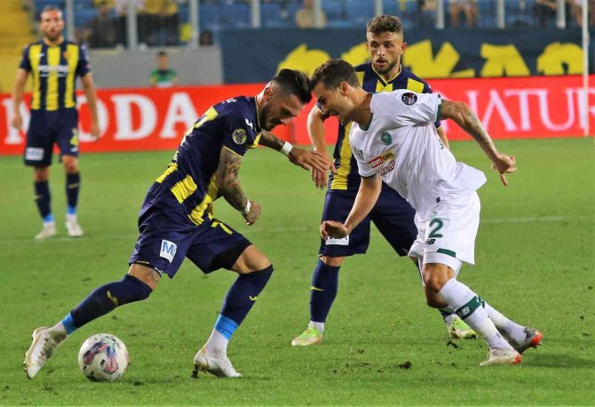 Spor Toto Süper Lig: Mke Ankaragücü: 0 - Konyaspor: 0 (Maç Sonucu)