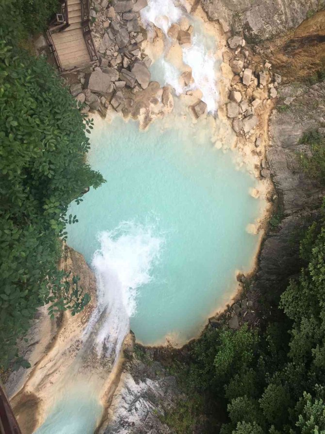 Tahkimat Çalışmasıyla Bozulan Mavi Göl Yeniden Eski Doğal Haline Kavuştu