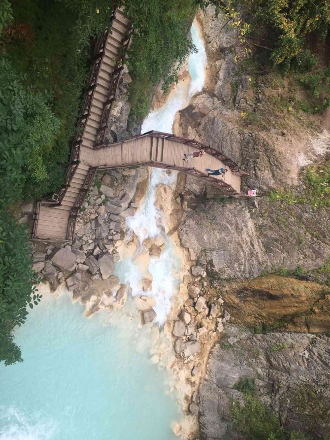 Tahkimat Çalışmasıyla Bozulan Mavi Göl Yeniden Eski Doğal Haline Kavuştu