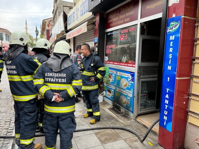 Tüp Yangını Ucuz Atlatıldı