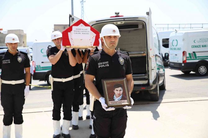15 Temmuz Gazisi Alpaslan Son Yolculuğuna Uğurlandı
