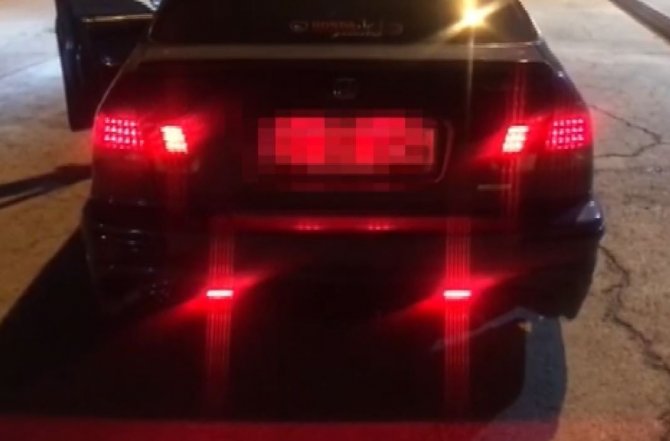 Gaziantep’te Drift Atan Ve Gürültü Yapan 33 Araca Ceza