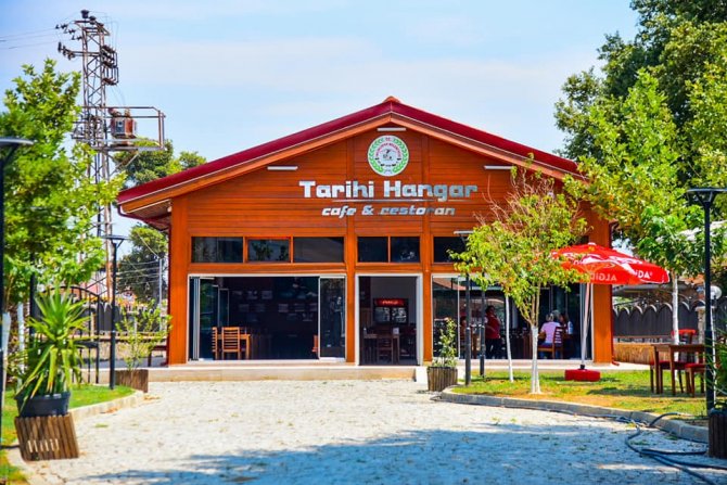 İ̇ncirliova’da Tarihi Hangar Yeni Bir Görünüme Kavuştu