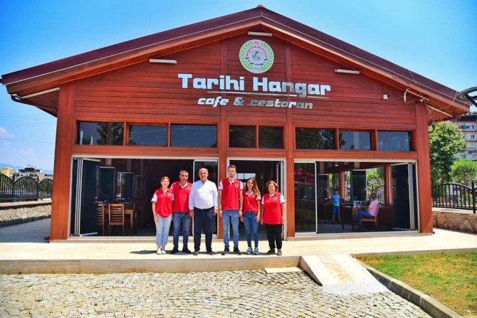 İ̇ncirliova’da Tarihi Hangar Yeni Bir Görünüme Kavuştu