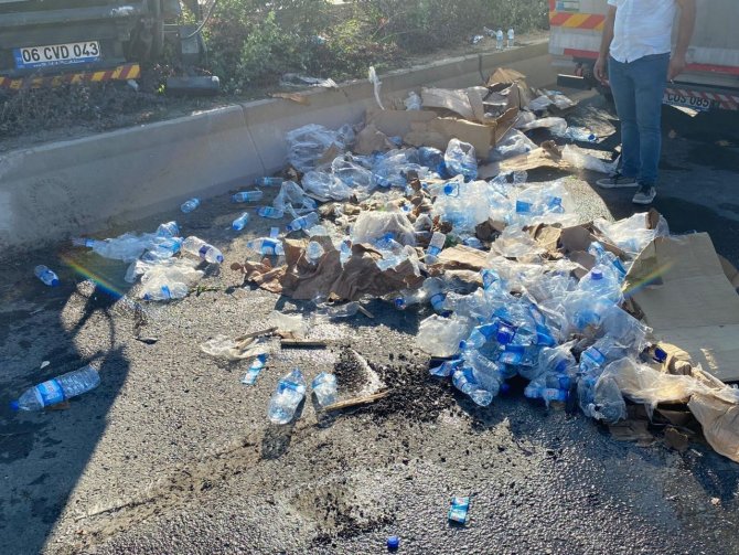Başkentte Trafik Kazası: 1 Yaralı