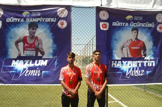 Batmanlı Dünya Şampiyonları Ödüllendirildi