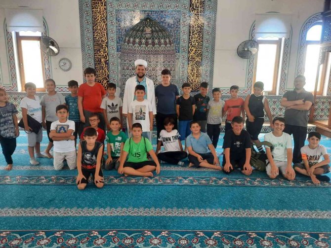 Köyceğiz İ̇lçe Müftülüğü Çocuklarla Camide Bir Gün Programında Buluştu