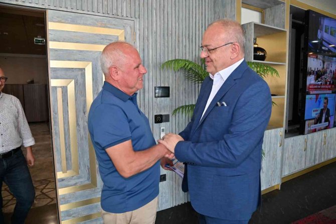 Başkanlar Soma’ya Yapılan Yatırımları Görüştü