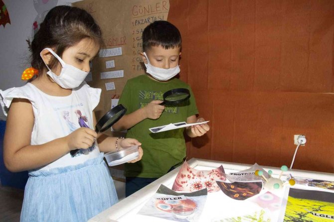 Kreş Öğrencileri Eğlenerek Öğreniyor