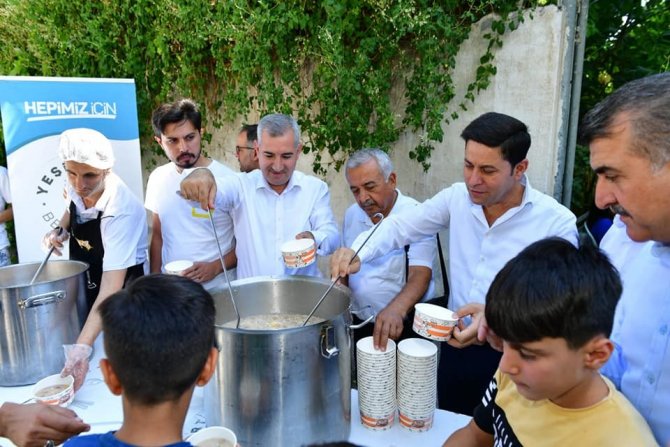 Yeşilyurt’ta Hem Sergi Hem İkram
