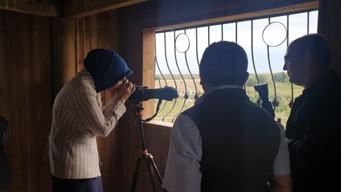 Vali Yiğitbaşı, Eber Gölü’nde Yürütülen Çalışmaları İnceldi