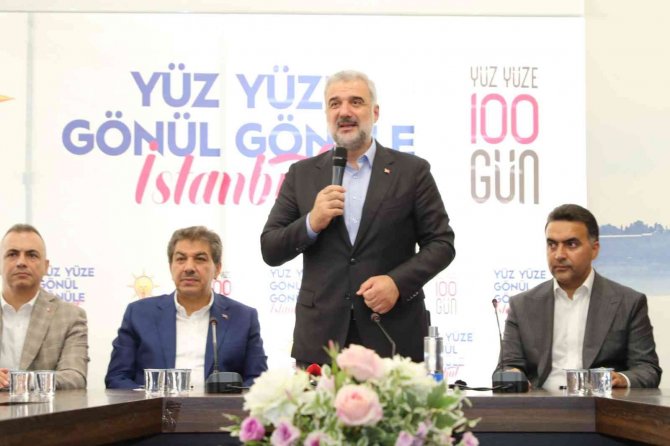 Ak Parti “Yüz Yüze 100 Gün” Programı İle İ̇stanbul’da Sahaya İndi