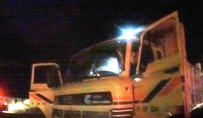 Çaldığı Kamyonla Kaçarken Yakalandı