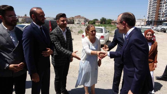 Bakan Muş’tan Ak Parti Kayseri İ̇l Başkanlığına Ziyaret