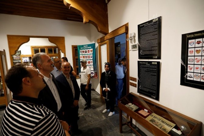 Kent Müzesi’nde “Köy Takımları Sergisi” Açıldı