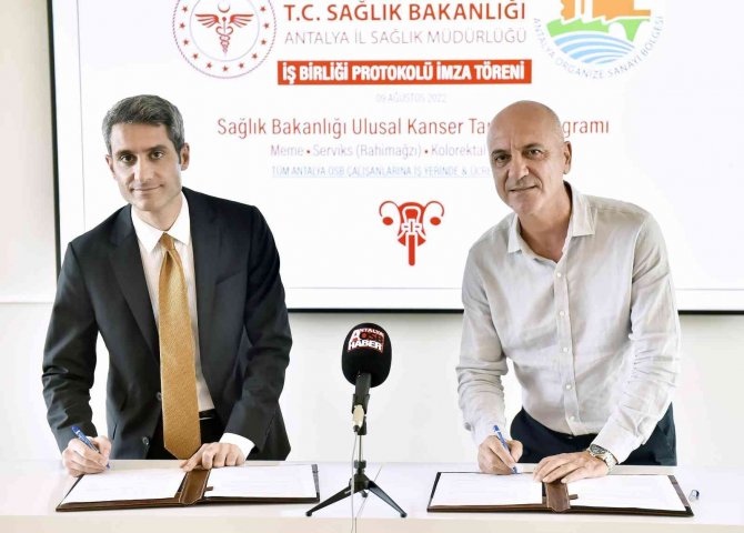 Antalya Osb Çalışanlarına, Kanser Taraması Yapılacak
