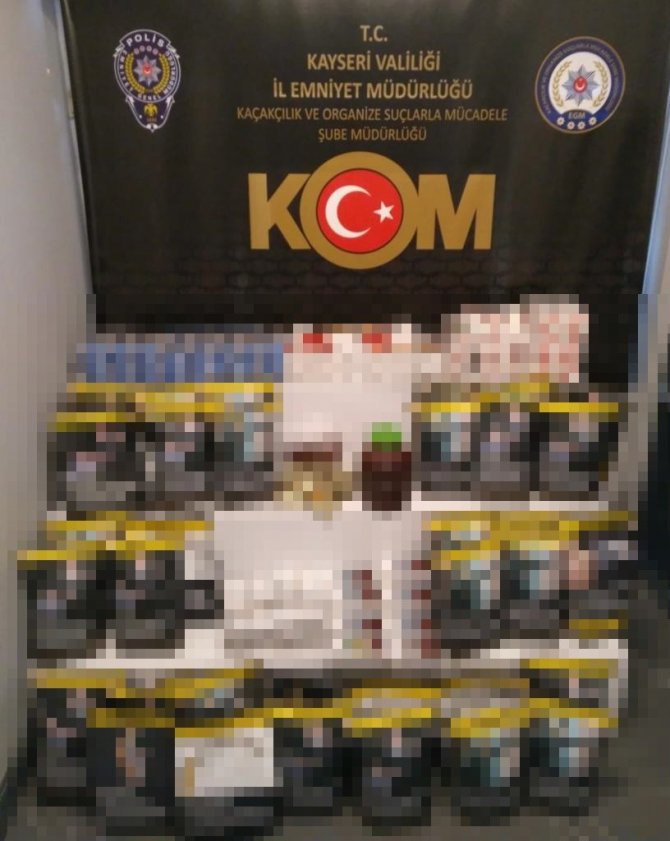 Kom Ekipleri Sigara Kaçakçılarına Geçit Vermedi