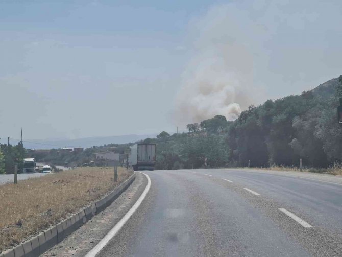 Manisa’da 2 Ayrı Noktada Ormanlık Alanda Yangın Başladı