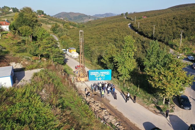 Büyükşehir’den Hendek Dereköy’e Kaliteli Ve Kesintisiz İçmesuyu