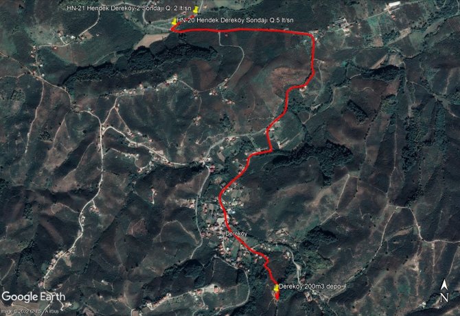Büyükşehir’den Hendek Dereköy’e Kaliteli Ve Kesintisiz İçmesuyu