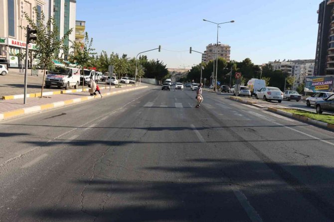 Şanlıurfa’da Kavşak Çalışmaları Sürüyor