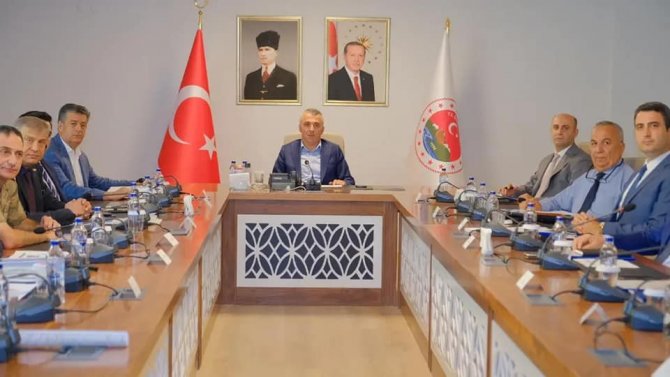 Vali Bilgin, Başkanlığında Değerlendirme Toplantısı Gerçekleştirildi