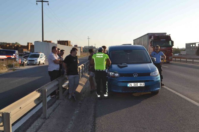 Çerkezköy’de Trafik Kazası: 2 Yaralı