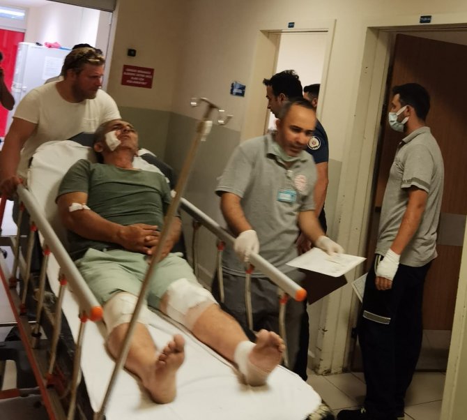 Traktör Motosikletlinin Üzerinden Geçti; O Anlar Kameraya Yansıdı