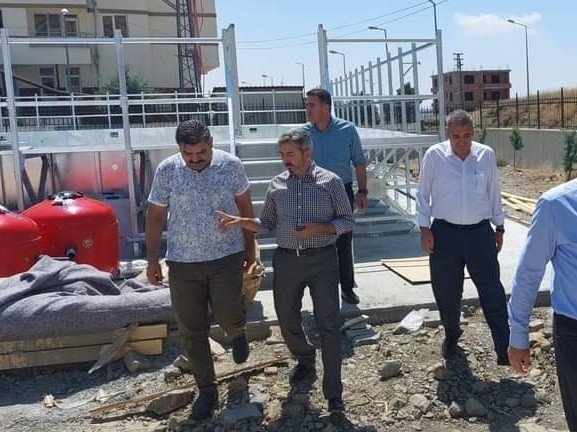 Milletvekili Aydın, Sincik Spor Kompleksini İnceledi