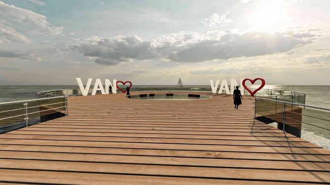 Van Büyükşehir Belediyesinden 50 Metrelik İskele