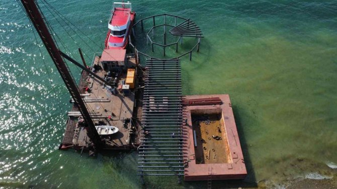 Van Büyükşehir Belediyesinden 50 Metrelik İskele