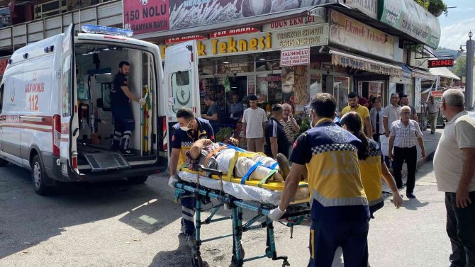 Yolcu Minibüsü Yaşlı Adama Çarptı
