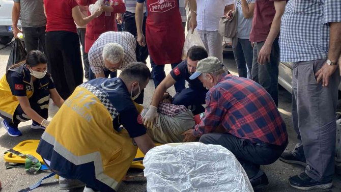 Yolcu Minibüsü Yaşlı Adama Çarptı