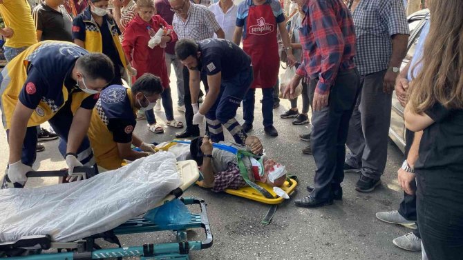 Yolcu Minibüsü Yaşlı Adama Çarptı