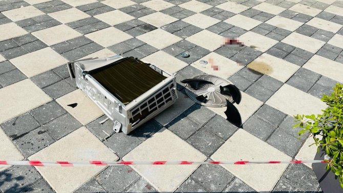 Klima Montajı Yaparken 5. Kattan Düştü