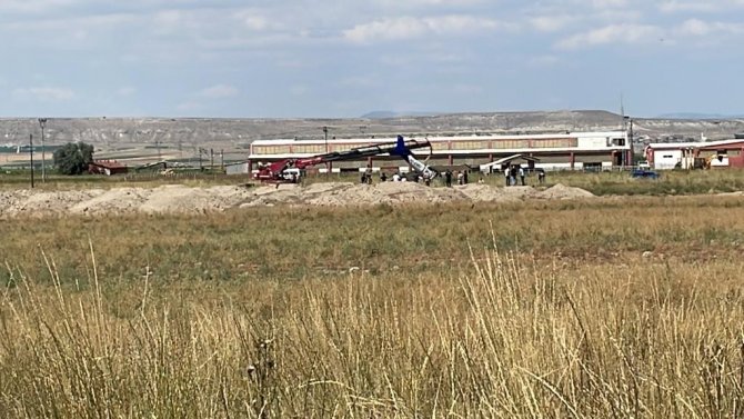 Zorun İniş Yapan Eğitim Uçağı Bölgeden Kaldırıldı