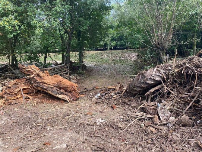 Aslanapa’da Selden Zarar Gören Ekili Alanlarda Hasar Tespit Çalışması