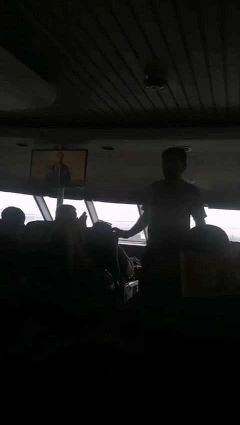 Denizin Ortasında Feribotta Korku Dolu Anlar